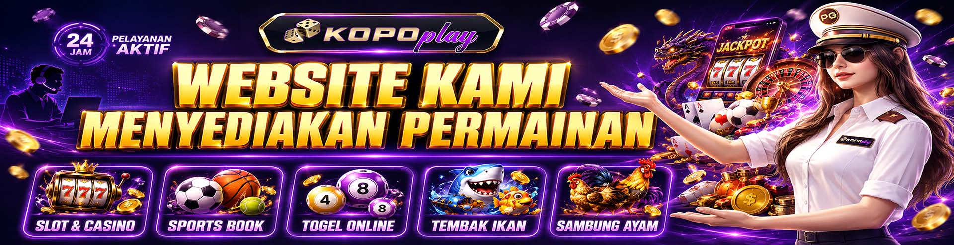 KOPOPLAY - Situs Slot Online Gacor RTP Tinggi Paling Diburu 2026